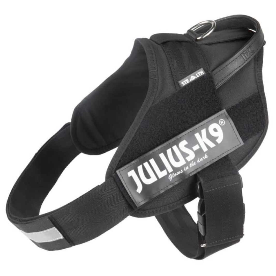JULIUS-K9 IDC POWER 黒 ハーネス Julius-K9 IDC Stealth Powerharness Black - szelki taktyczne