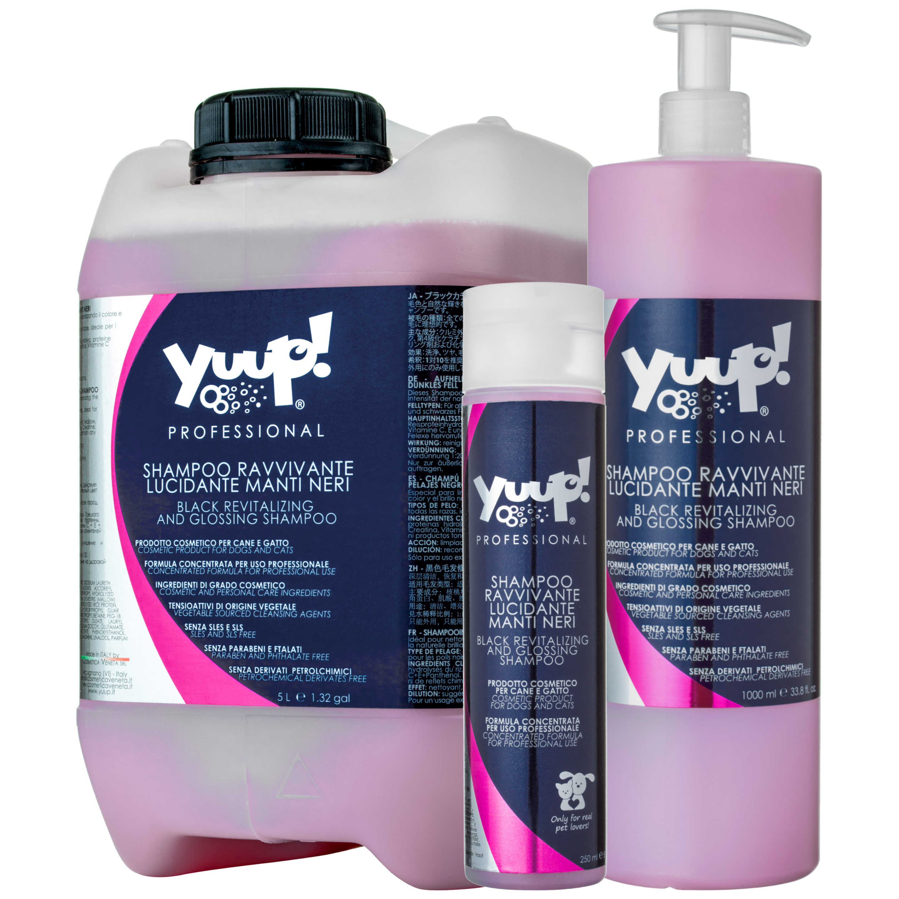 Yuup! Black Revitalising & Glossing Shampoo - for Black & Dark