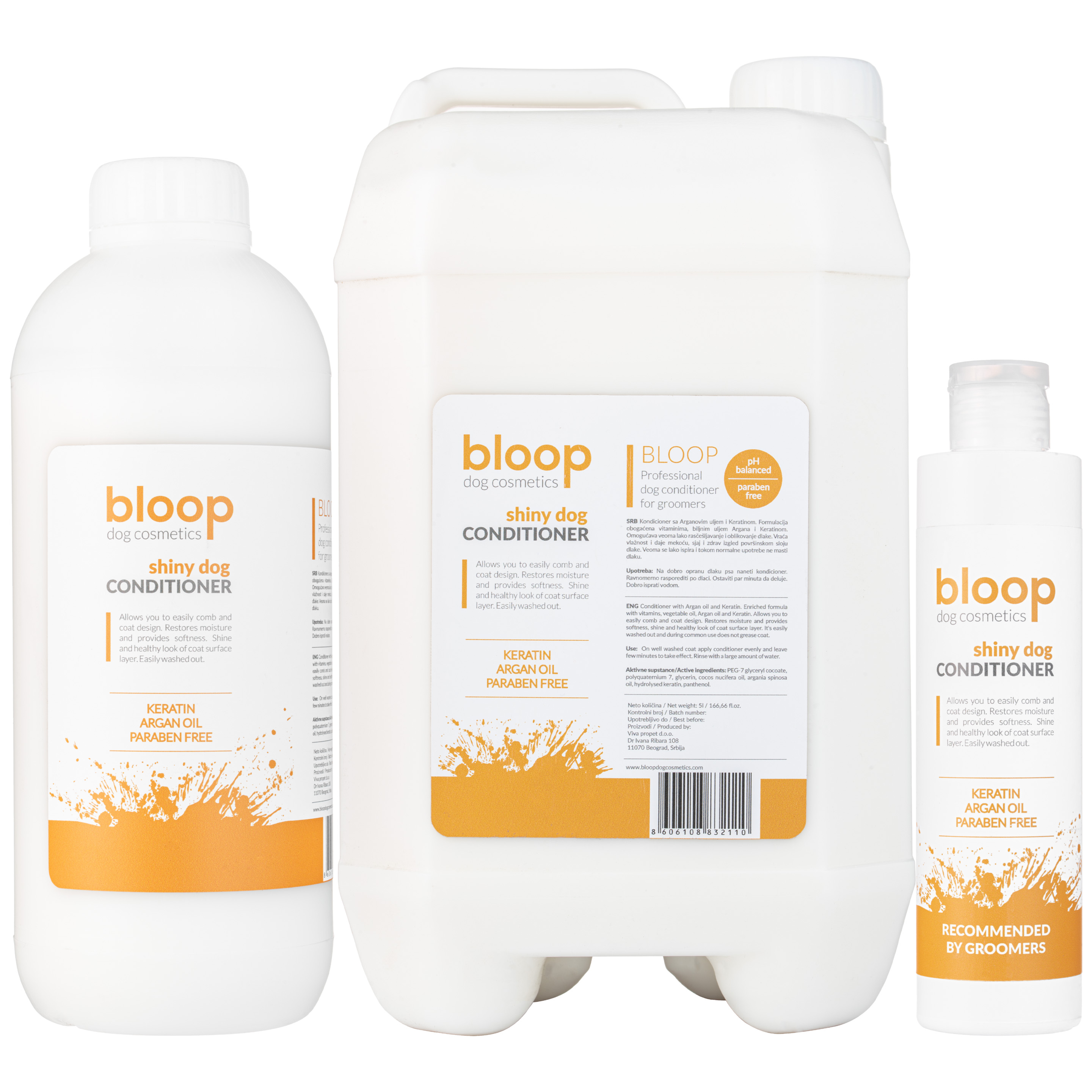 Bloop Shiny Dog Conditioner - odżywka nabłyszczająca i odżywiająca