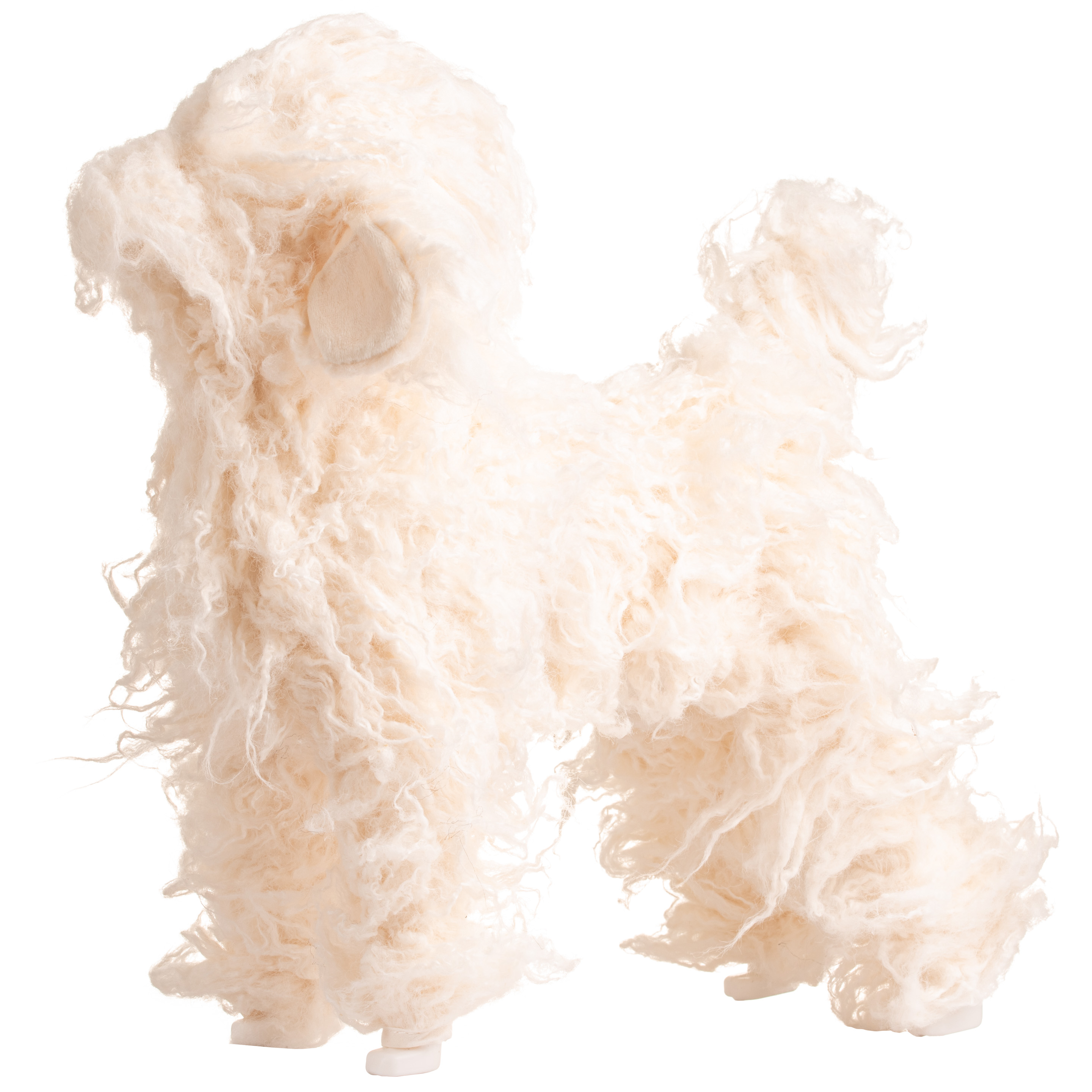 Mr. Jiang Poodle Full Body Hair Lamb - Replacement Coat for Toy