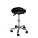 Activ AM-320 - profilowany taboret groomerski bez oparcia, czarny