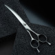 Jargem Curved Scissors - nożyczki groomerskie gięte z satynowym wykończeniem