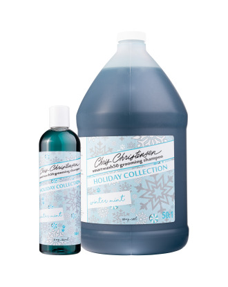 Chris Christensen Smart Wash Winter Mint Shampoo - szampon oczyszczający dla psów i kotów, o miętowym zapachu
