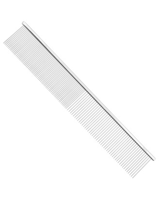 Yento Scissoring Comb 23cm - profesjonalny, metalowy grzebień do oddzielania pasm włosów, ułatwiający strzyżenie
