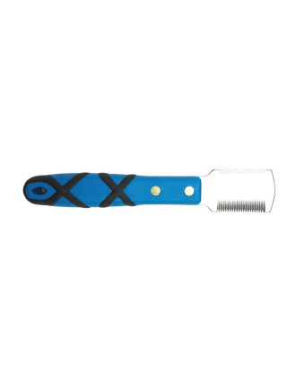 Groom Professional Double Stripping Knife - dwustronny trymer nożykowy, drobny / gruby