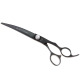 Geib Black Pearl Curved Scissors - profesjonalne nożyczki gięte ze stali kobaltowej