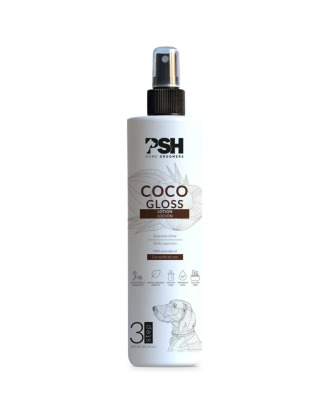 PSH Home Coco Gloss Lotion 300ml - lekka odżywka bez spłukiwania do pozbawionej blasku sierści psa