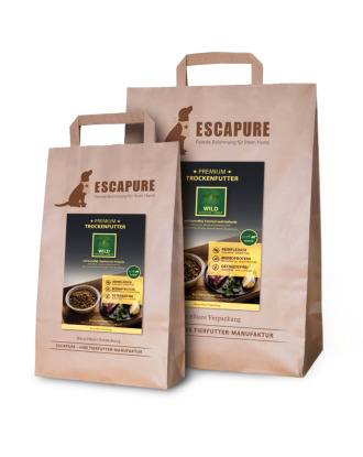 Escapure Premium Senior Wild - wysokiej jakości karma dla psa seniora, dziczyzna wypiekana w piecu