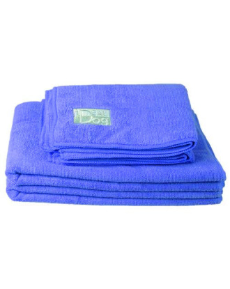 Chadog Microfibre Towel - bardzo chłonny ręcznik z mikrofibry, ciemnoniebieski