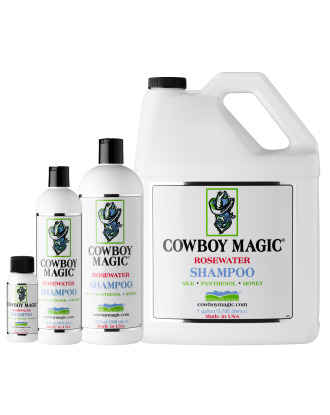Cowboy Magic Rosewater Shampoo - szampon uniwersalny do każdego typu szaty psów, koni