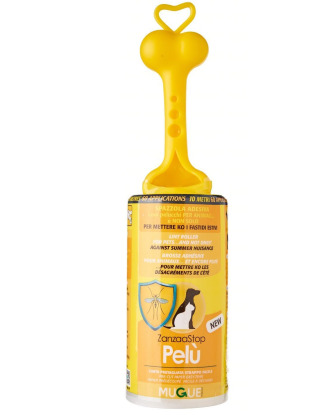 Mugue Insect Repellent Roller - zapachowa rolka do zbierania sierści zwierząt, odstraszająca komary