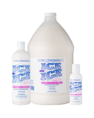 Chris Christensen Ice on Ice Detangling Shampoo - profesjonalny szampon do sierści z olejkiem arganowym, rozkołtuniający, wygładzający, nabłyszczający
