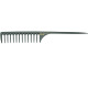 Utsumi BW Carbon #296 Comb 25cm - profesjonalny, najwyższej jakości grzebień ze szpikulcem z włókna węglowego, szeroki rozstaw ząbków