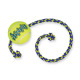 KONG SqueakAir Tennis Ball with Rope M (6cm) - piłka tenisowa dla psa z liną, z piszczałką