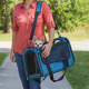 MidWest Pet Carrier Blue - torba transportowa dla psa i kota, niebieski