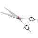 Jargem Straight Scissors - nożyczki groomerskie z długimi ostrzami, symetrycznym uchwytem i ozdobną śrubą
