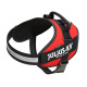 Julius-K9 IDC Powerharness Red - najwyższej jakości szelki, uprząż dla psów w kolorze czerwonym