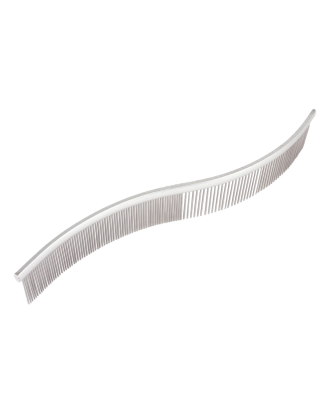 Show Tech Featherlight Swirl Comb 25cm - podwójnie gięty, bardzo lekki grzebień, mieszany rozstaw zębów (50:50)