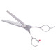 Geib Gator Scissors Set 10" - zestaw profesjonalnych nożyczek i degażówek z japońskiej stali nierdzewnej, 3 sztuki