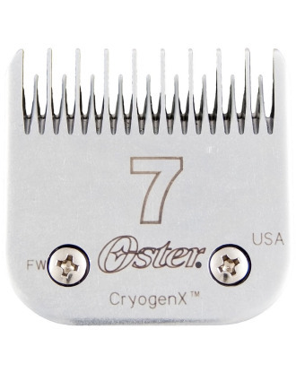 Oster Cryogen-X nr 7 - ostrze 3,2mm do sierści kręconej