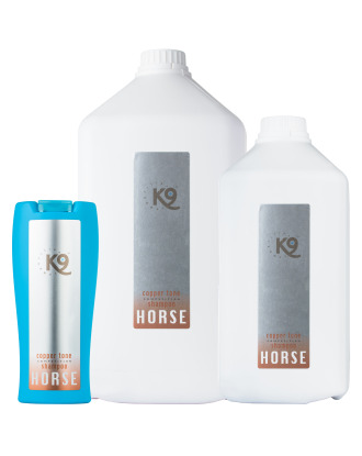 K9 Horse Copper Tone Shampoo - szampon dla koni podkreślający kolor brązowy, kasztanowy, koncnetrat 1:10