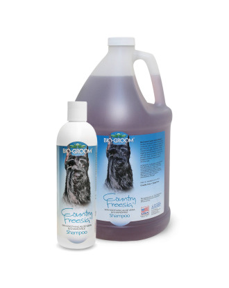 Bio-Groom Country Freesia Shampoo - szampon o zapachu frezji oczyszczający i nawilżający sierść, koncentrat 1:8