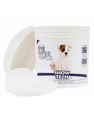 Show Tech Eye Wipes 100szt. - chusteczki do czyszczenia oczu dla psa i kota