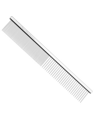Chris Christensen Face Comb 11cm - profesjonalny grzebień do pyszczka i wąsów z mieszanym rozstawem ząbków