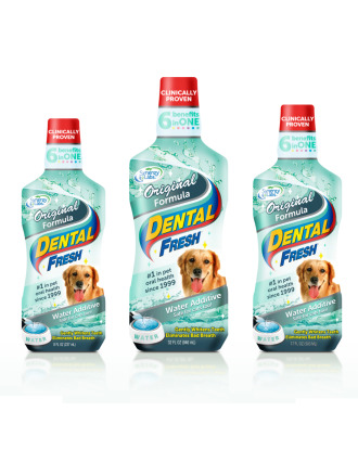 Dental Fresh Water Additive - preparat do higieny jamy ustnej i zębów psa i kota, dodatek do wody