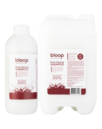 Bloop Deep Cleaning Shampoo - szampon głęboko oczyszczający dla psa z pantenolem i ekstraktem z owsa, koncentrat 1:25