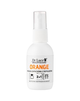 Mgiełka z repelentem Dr Lucy Orange 50ml - świeży, cytrusowy zapach