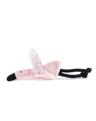 Cat&Rina Plush Flamingo - pluszowa zabawka dla kota, z kocimiętką