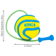 KONG Wavz Bunji Ball M 6cm - piłka dla psa z elastyczną linką, pływający aport