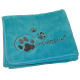 Show Tech Microfibre Towel 90x56cm - ręcznik z mikrofibry do kąpieli zwierząt, turkusowy