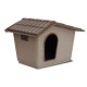 Record Eco Kennel S 60x50x41cm - domek dla psa, budka ogrodowa z tworzywa w 100% z recyklingu