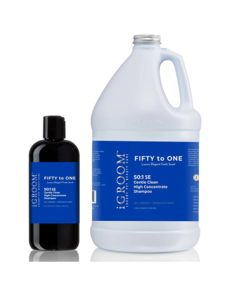 iGroom 50:1 So Gentle Clean High Concentrate Shampoo SE - delikatny szampon oczyszczający dla psów, kotów i koni, koncentrat 1:50