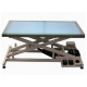 Blovi Luminous - profesjonalny stół groomerski z podnośnikiem elektrycznym i podświetlanym, szklanym blatem LED, 120x65cm