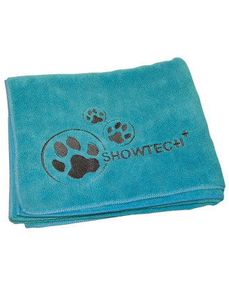 Show Tech Microfibre Towel 90x56cm - ręcznik z mikrofibry do kąpieli zwierząt, turkusowy