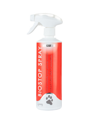 Diamex BioStop Spray 500ml - preparat ochronny dla zwierząt, z olejkami eterycznymi, przeciw insektom