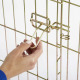 MidWest Gold Zinc Exercise Pen 61x107cm - solidny kojec, płotek dla psa z ocynku w kolorze złota
