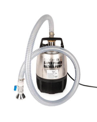 Groom-X Super Power Bather Pump - profesjonalny zestaw ciśnieniowy do kąpieli zwierząt