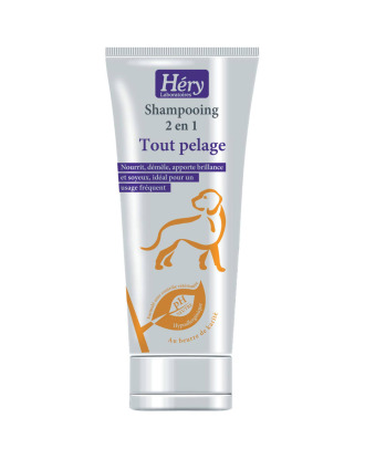 Hery 2en1 Tot Pelage 200ml - szampon z odżywką do każdego rodzaju sierści psa