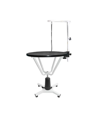Stół hydrauliczny Blovi Event, blat o średnicy 70cm