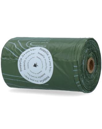 Holland PoopyGo Bio Poop Bags 15szt. - woreczki na psie odchody, biodegradowalne