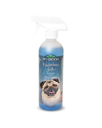Bio-Groom Waterless Bath - suchy szampon w sprayu dla psa i kota, nie powoduje łzawienia
