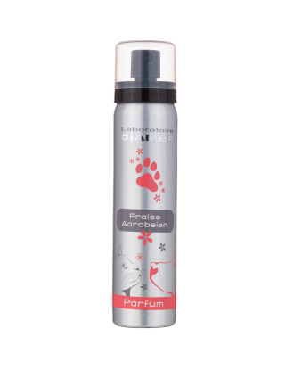 Diamex Fraise 100ml - perfumy dla zwierząt, o zapachu truskawkowego sorbetu