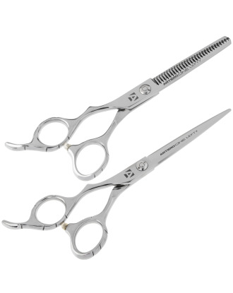 Artero One Lefty 6" - zestaw profesjonalnych nożyczek + degażówki Thinning 30 ząbków, leworęczne