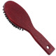 Blovi Red Wood Brush 17,5cm - mała, drewniana szczotka z włosiem naturalnym i rozczesywaczem, dla ras długowłosych