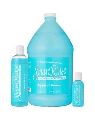 Chris Christensen Smart Rinse Tropical Breeze Conditioner - uniwersalna odżywka dla psów i kotów, o zapachu morskiej bryzy, koncentrat 1:8