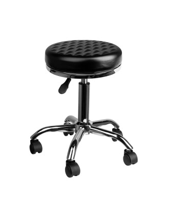 Activ AM-302 Diamond - wygodny taboret groomerski bez oparcia, czarny